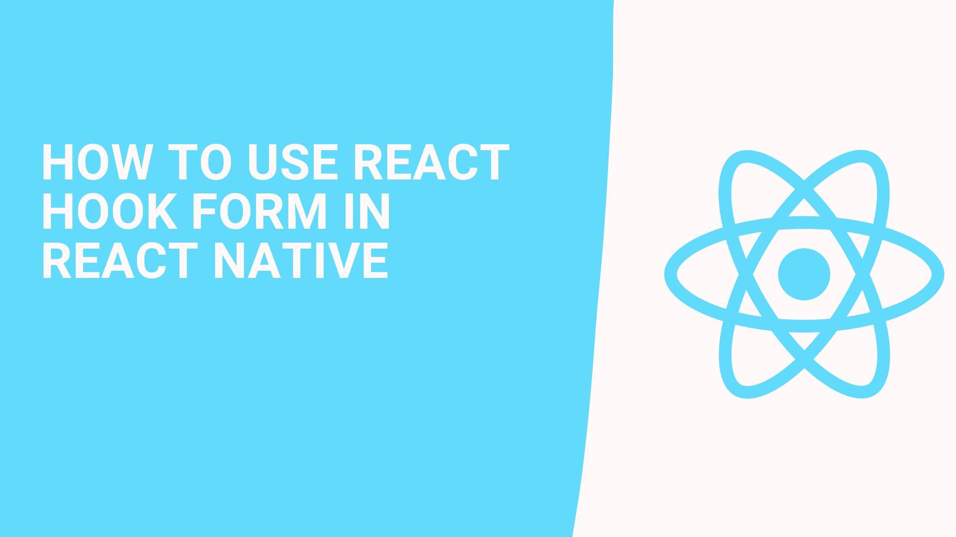 How To Use React Hook Form In React Native