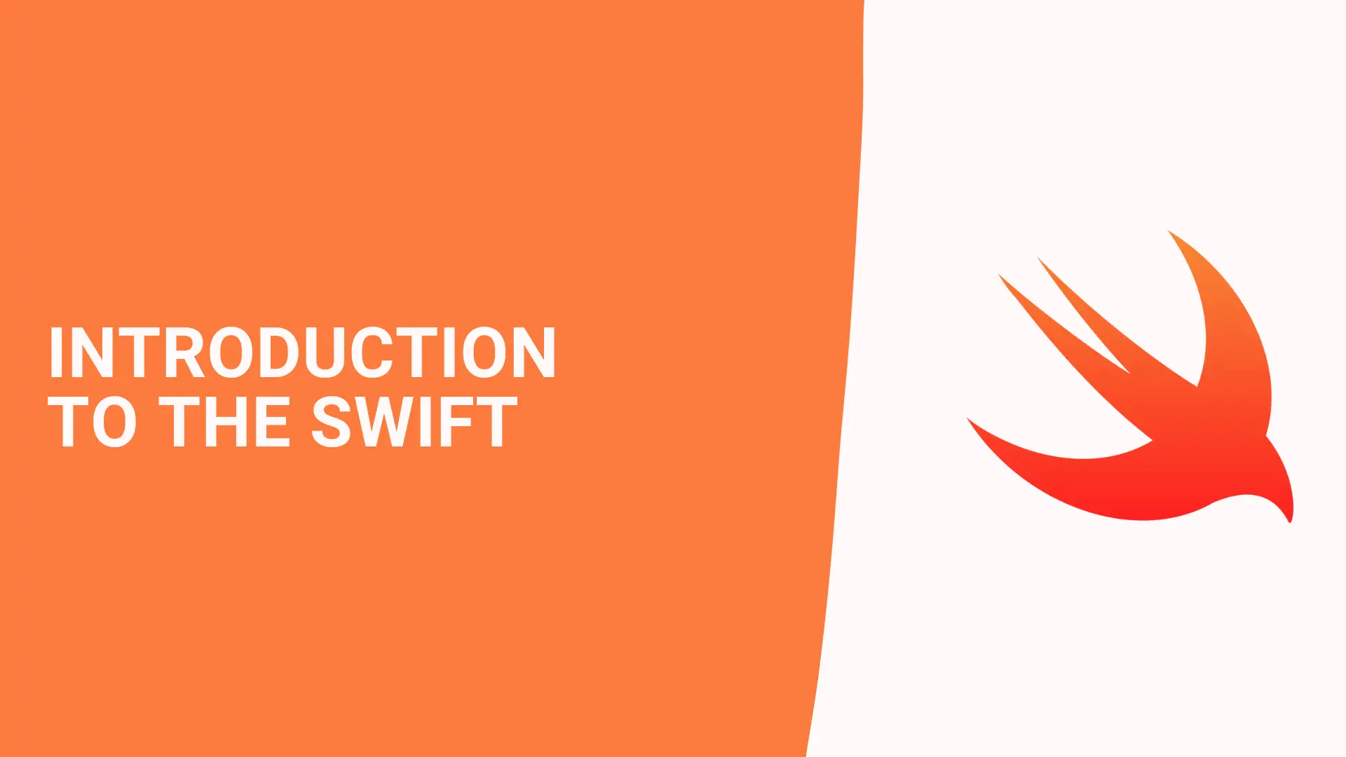 Introduction to the Swift